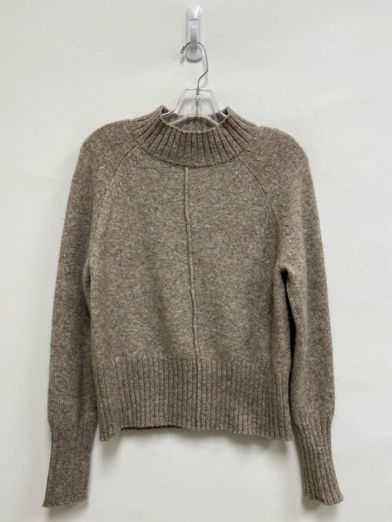 Size XS Mocha White Mottled Ladies Sweater