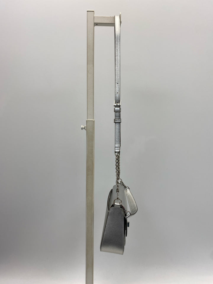 Kate Spade Silver Shimmery Handbag