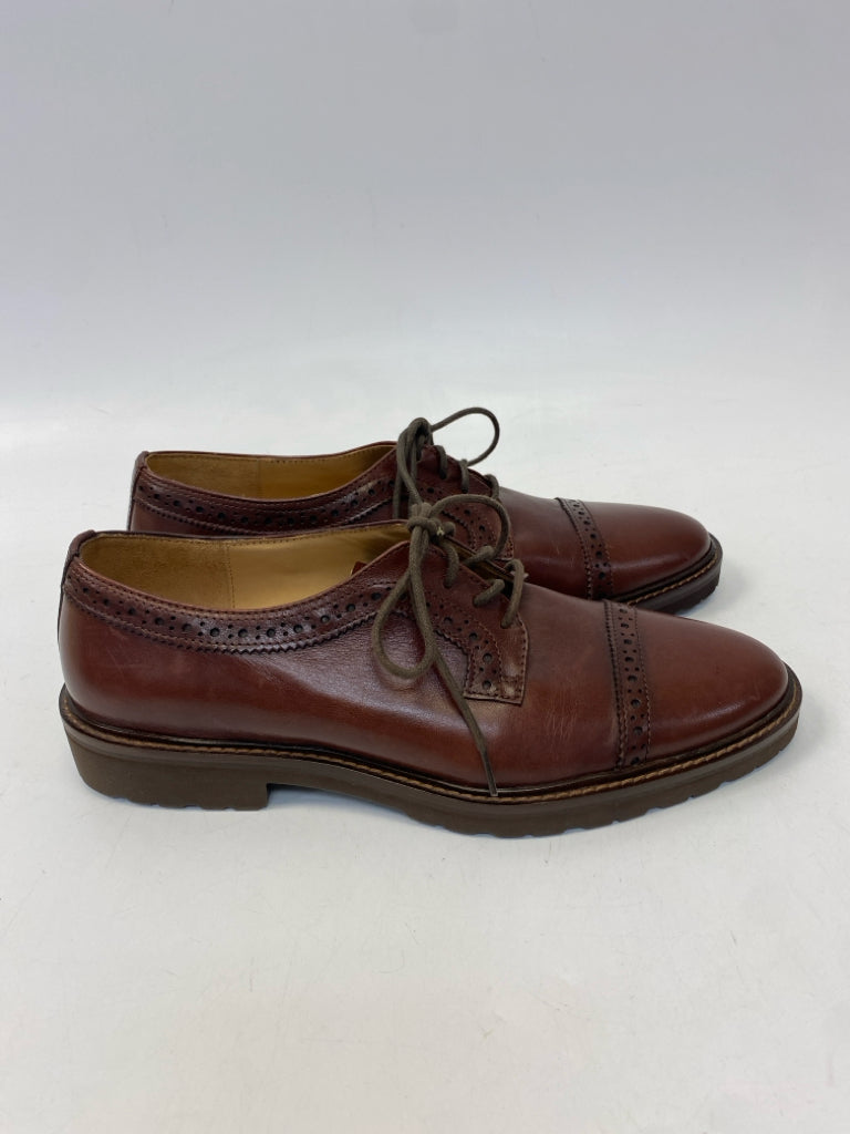 Size 9 Brown Lace-Up Men&