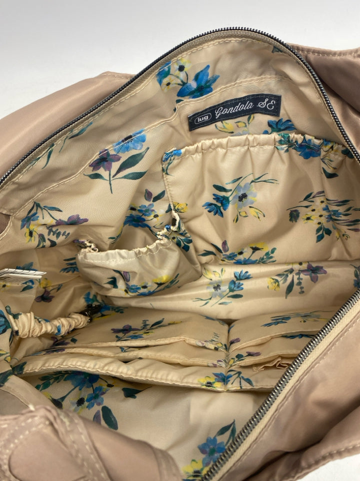 Lug Brown Nylon Tote Bag