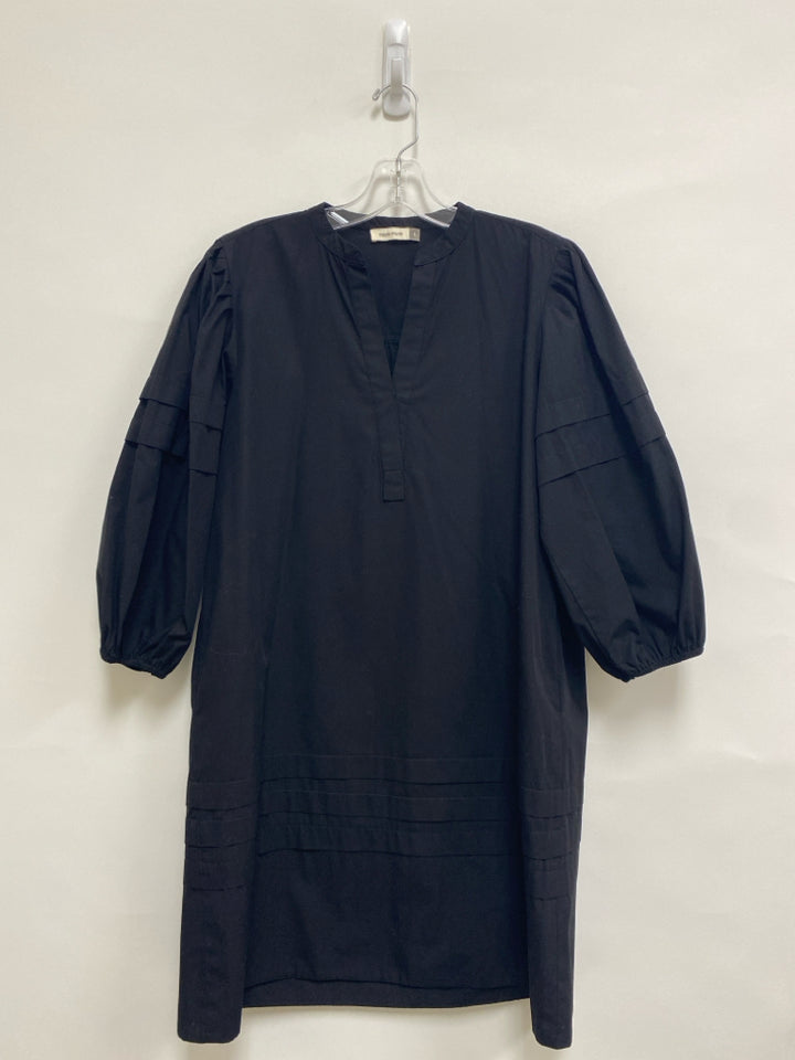 maude vivante Size L Black Puff Sleeve Ladies Dress
