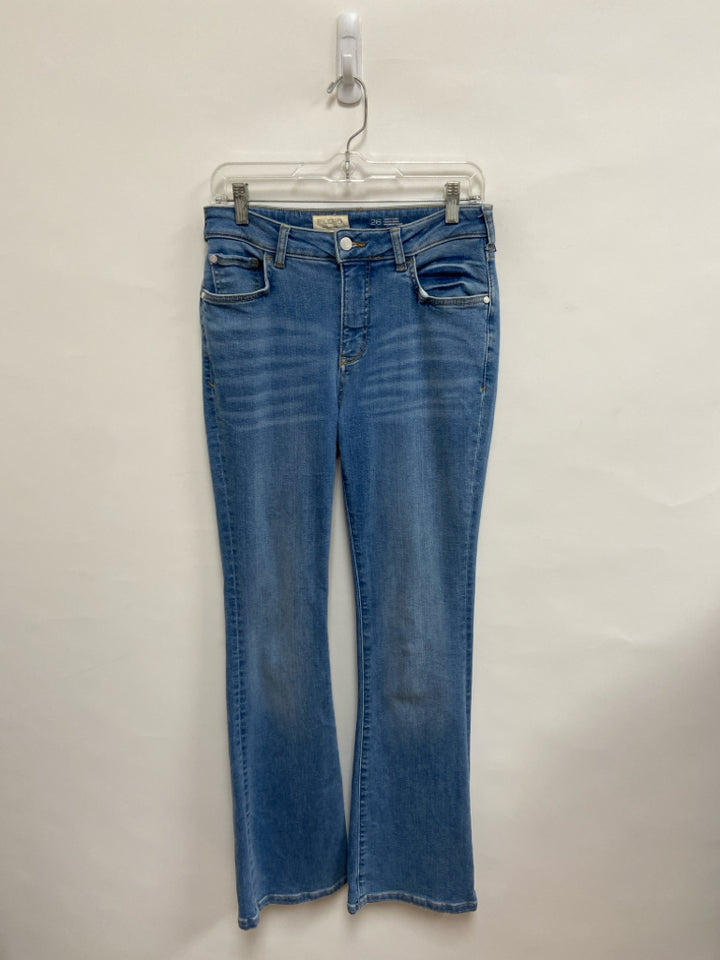 Pilcro Size 26 Blue Denim Ladies Jeans