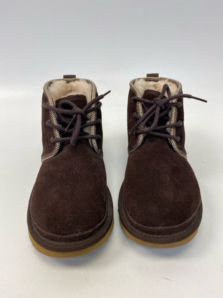 UGG US Shoe Size 5 Brown Lace-up Boots