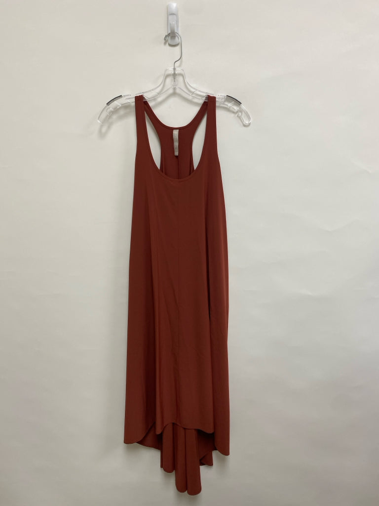 Athleta Size XS Dark Terra Cotta Sleeveless Ladies Dress