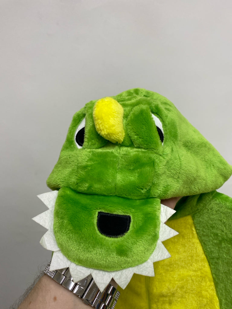 SIZE 6/7 Green Yellow Dragon(s) Hooded Boy&