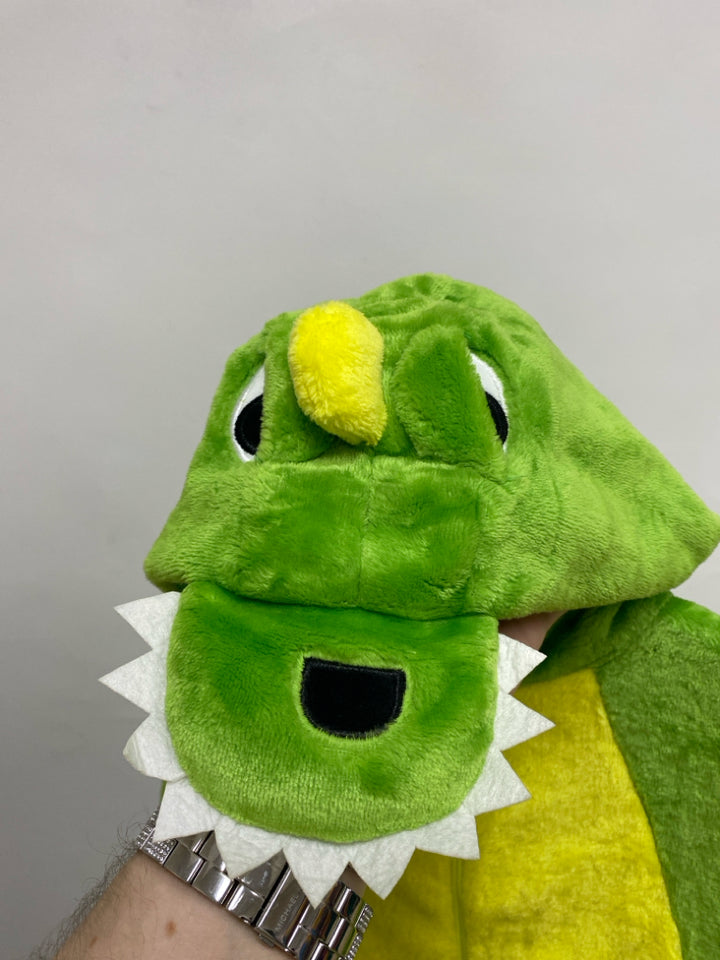 SIZE 6/7 Green Yellow Dragon(s) Hooded Boy&