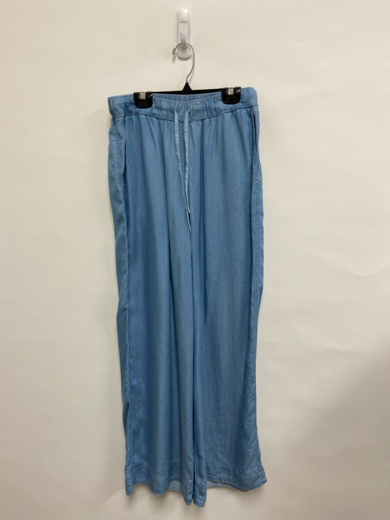 VINCE CAMUTO Size M Light Blue Pull-on Chambray Ladies Pants