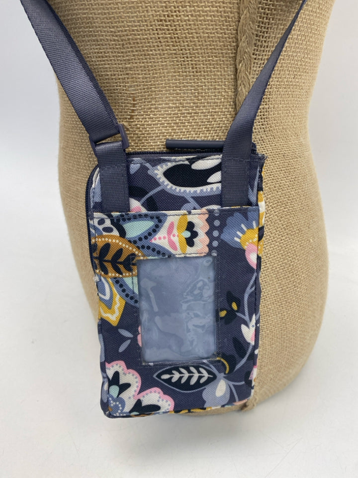 Vera Bradley Purple Multi-Color Flower(s) Crossbody