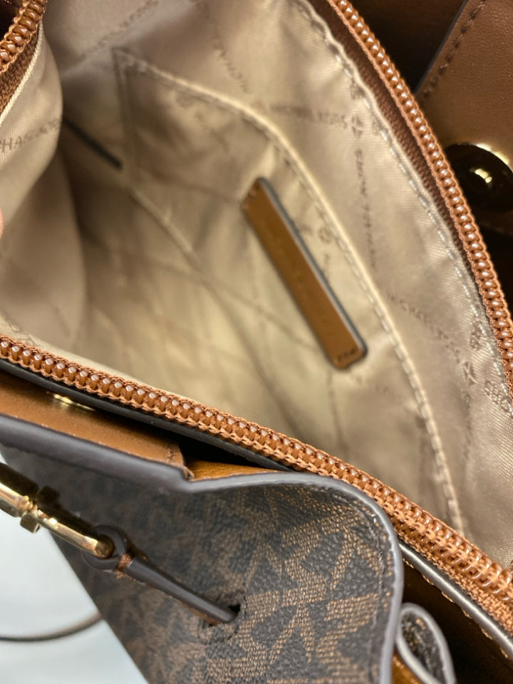 Michael Kors Dark Brown Signature Handbag