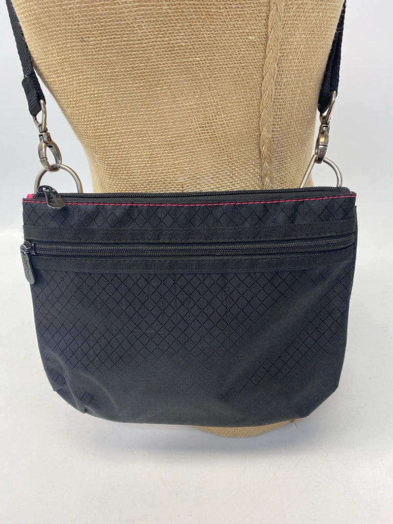 Thirty-One Black Nylon Crossbody