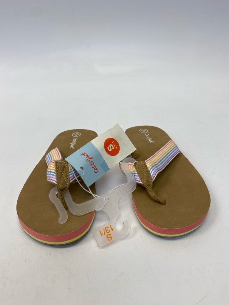 NWT Cat &amp; Jack SIZE S Multi-Color Stripe Girl&