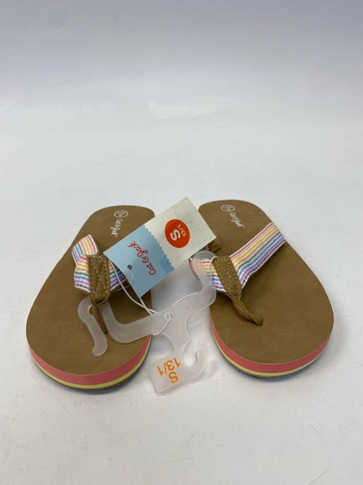 NWT Cat &amp; Jack SIZE S Multi-Color Stripe Girl&