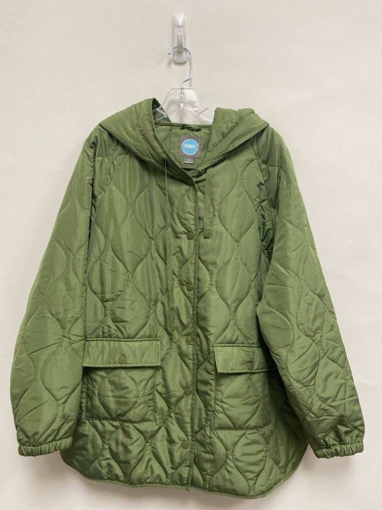 Totes Size XL Green Hooded Ladies Jacket