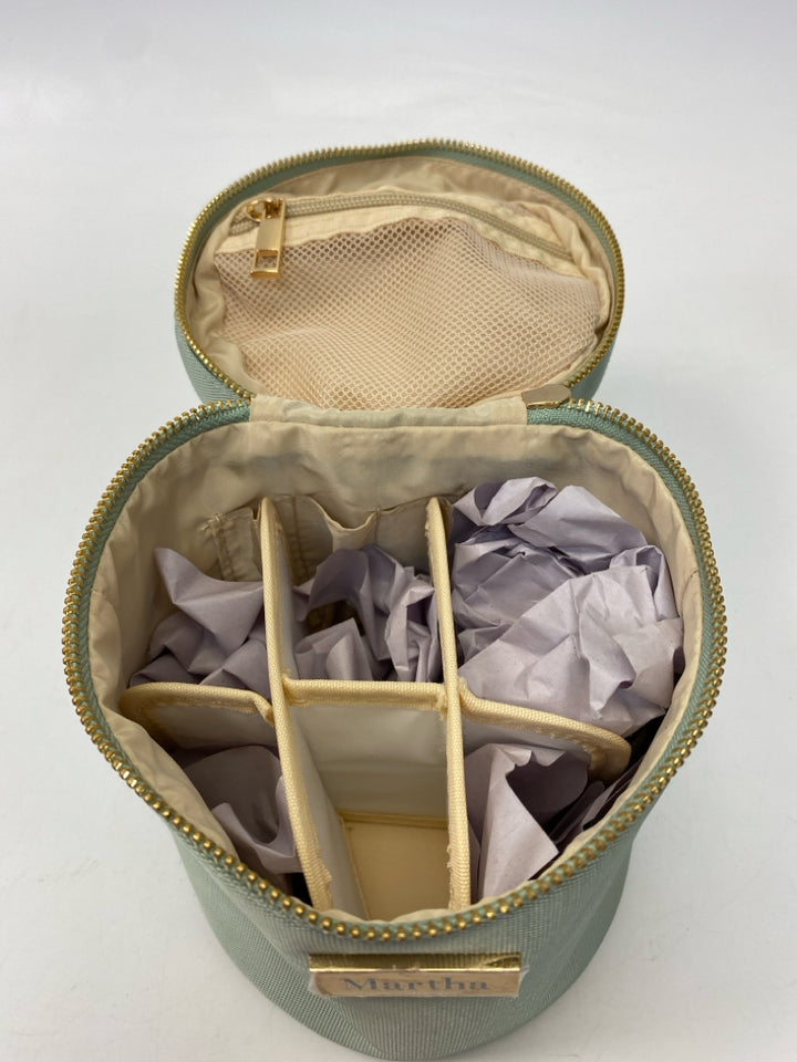 Martha Stewart Mint Green Make-up Bag