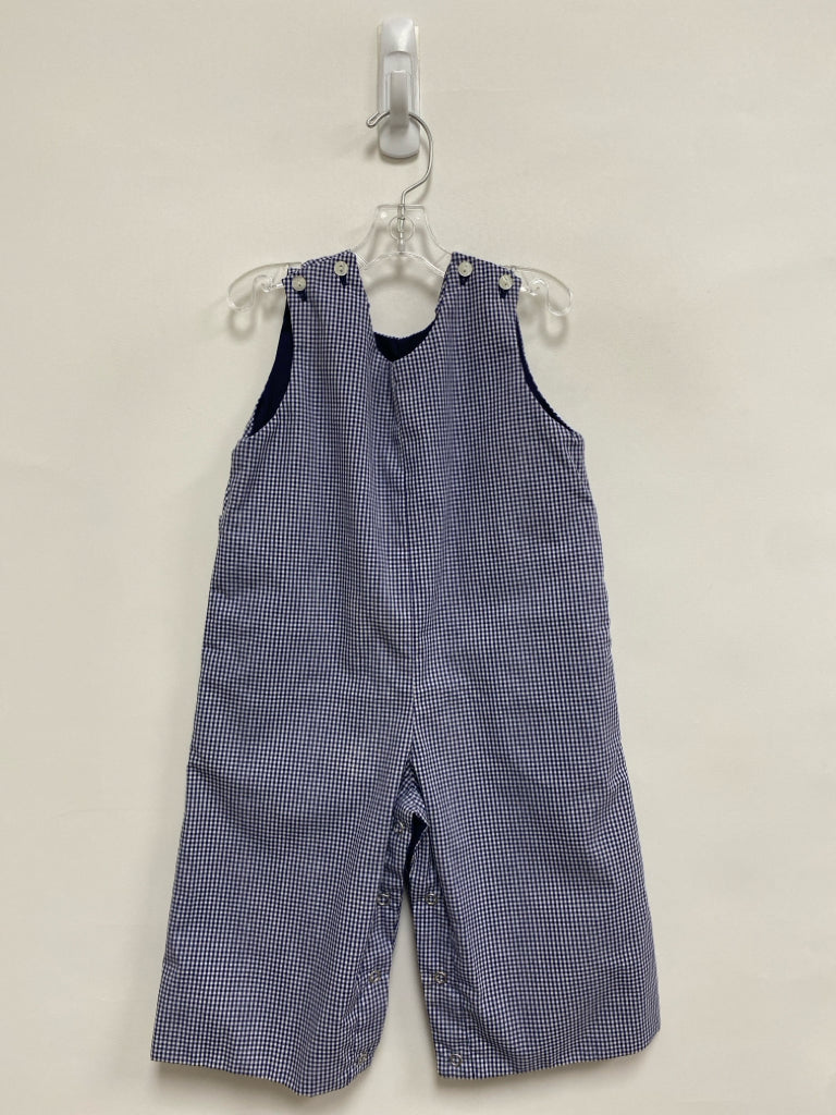 Rosalina SIZE 12M Navy/white Checkered Sleeveless Polyester Blend Boy&