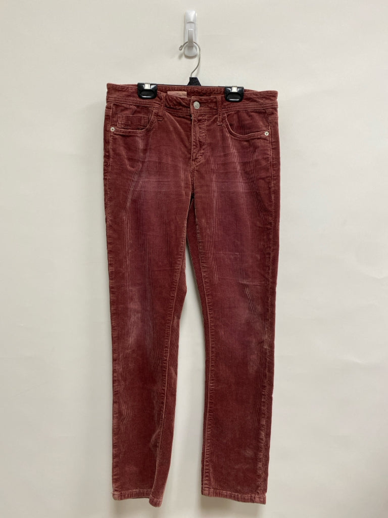 Pilcro Size 27 Dusty Rose Corduroy Ladies Pants