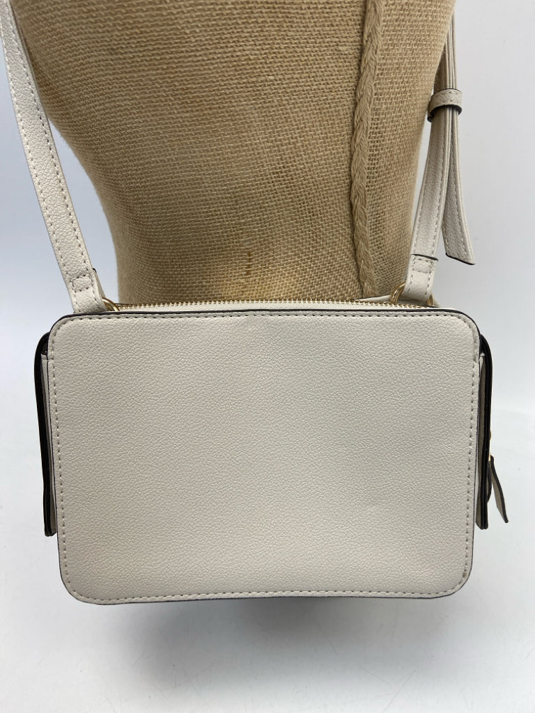 Nine West Beige Gold Accent(s) Crossbody