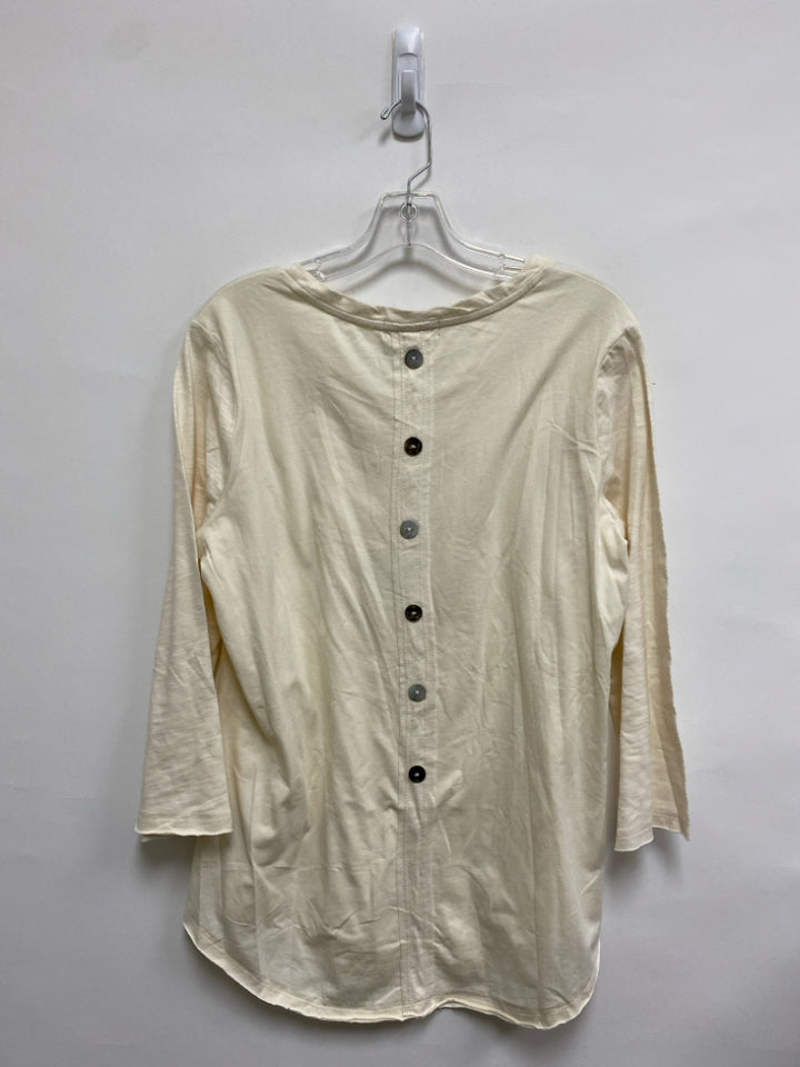 NWT Neon Buddha Size M Cream Ladies Top