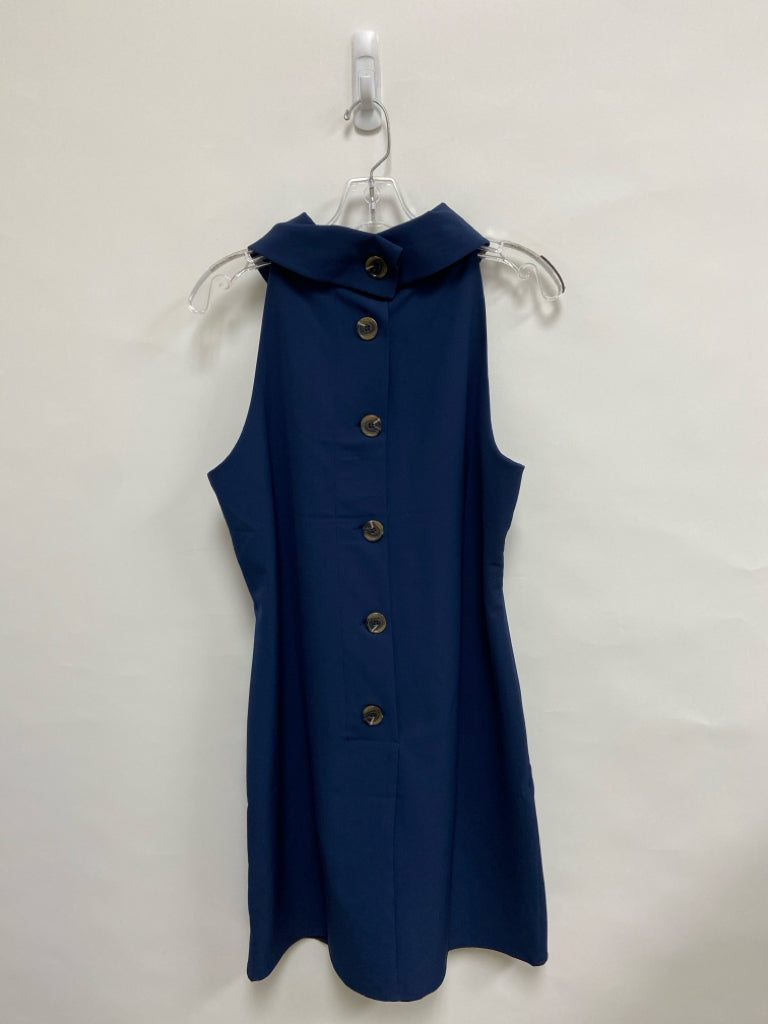 NWT Sail to Sable Size L Navy Sleeveless Ladies Dress