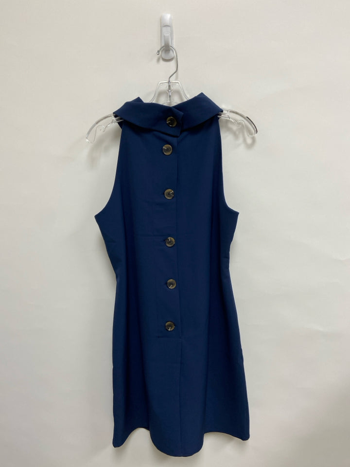 NWT Sail to Sable Size L Navy Sleeveless Ladies Dress