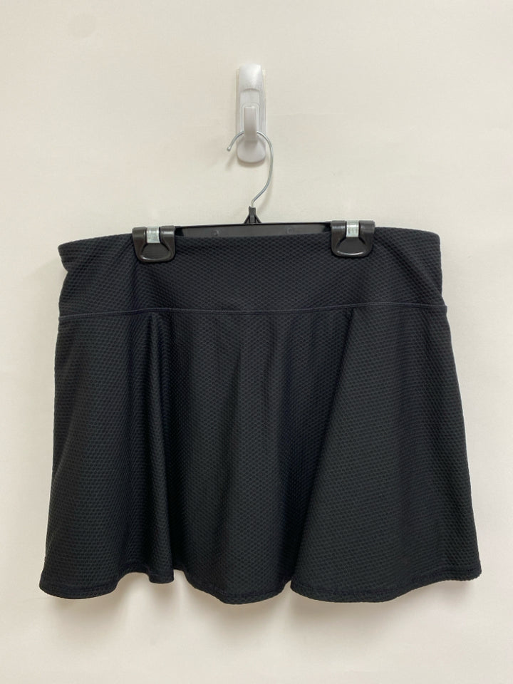 kyodan Size L Black Texture Athletic Skort