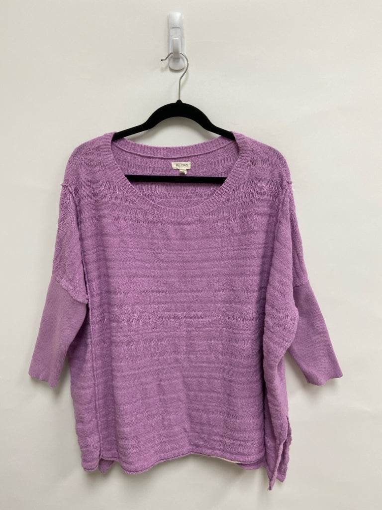 Pilcro Size S Lavender Texture Ladies Sweater