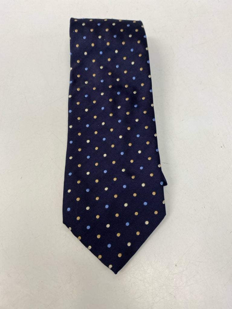 Navy Multi Color Dots Men&