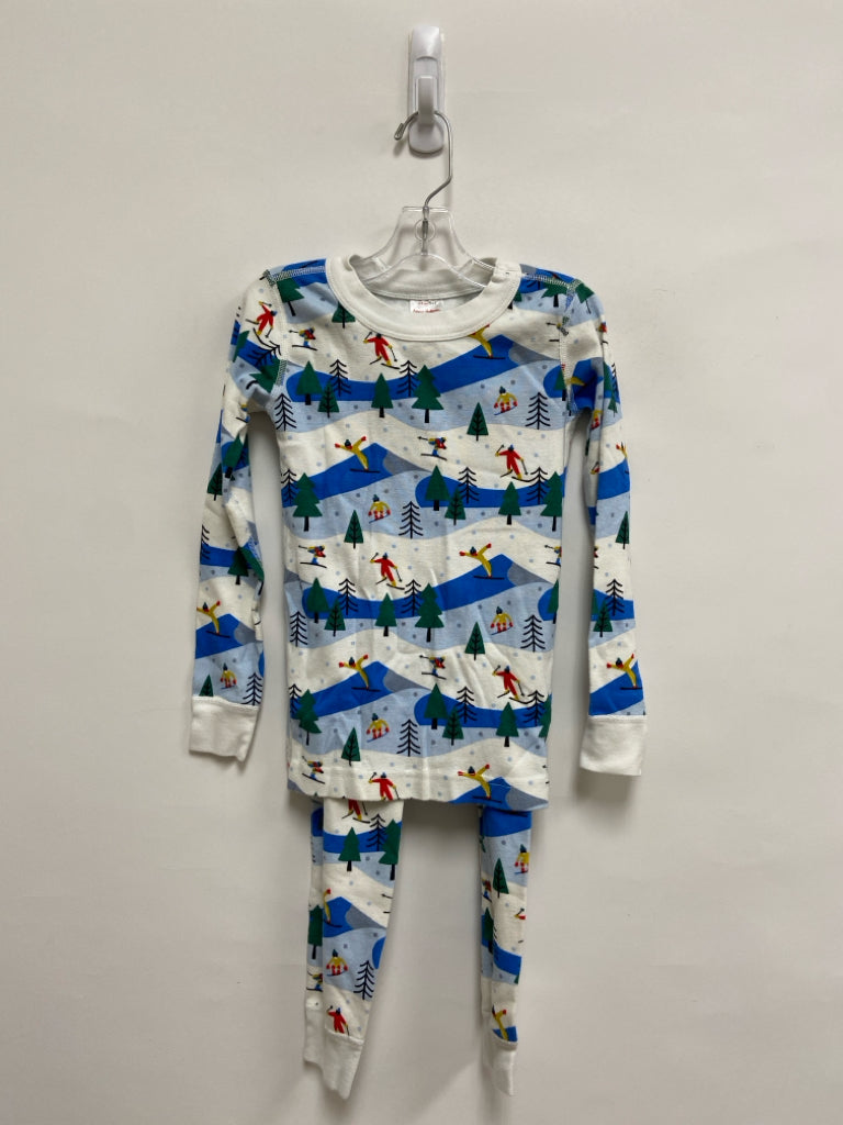 hanna Andersson SIZE 5 White Blue/Green Ski Boy&