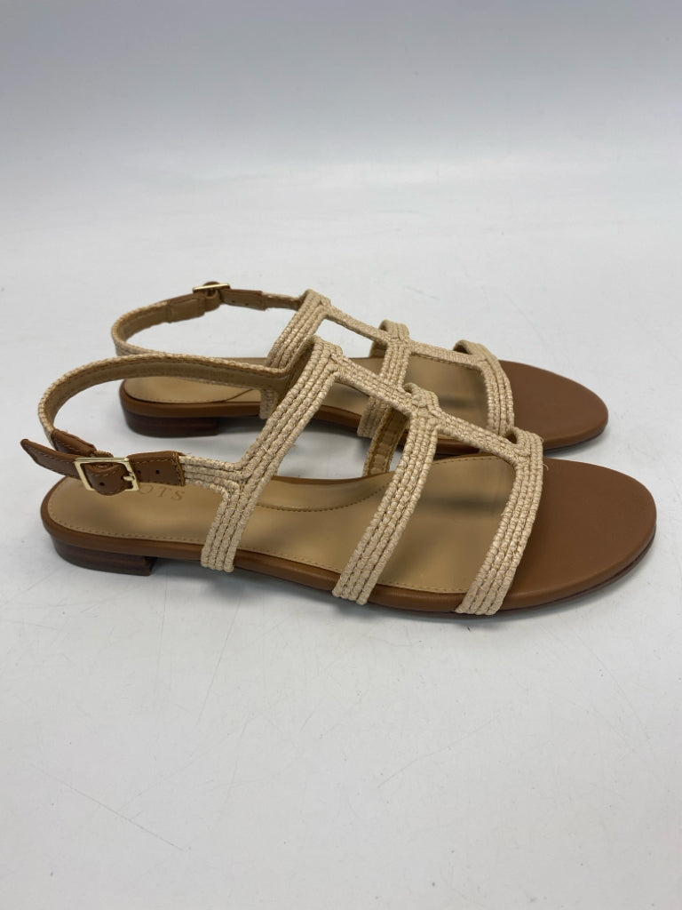 NWOT Talbots  Size 6.5 Cream Sandals
