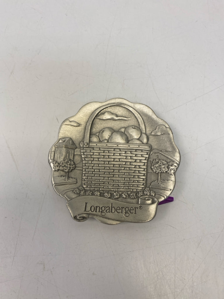 Longaberger Silver Decorative Plate