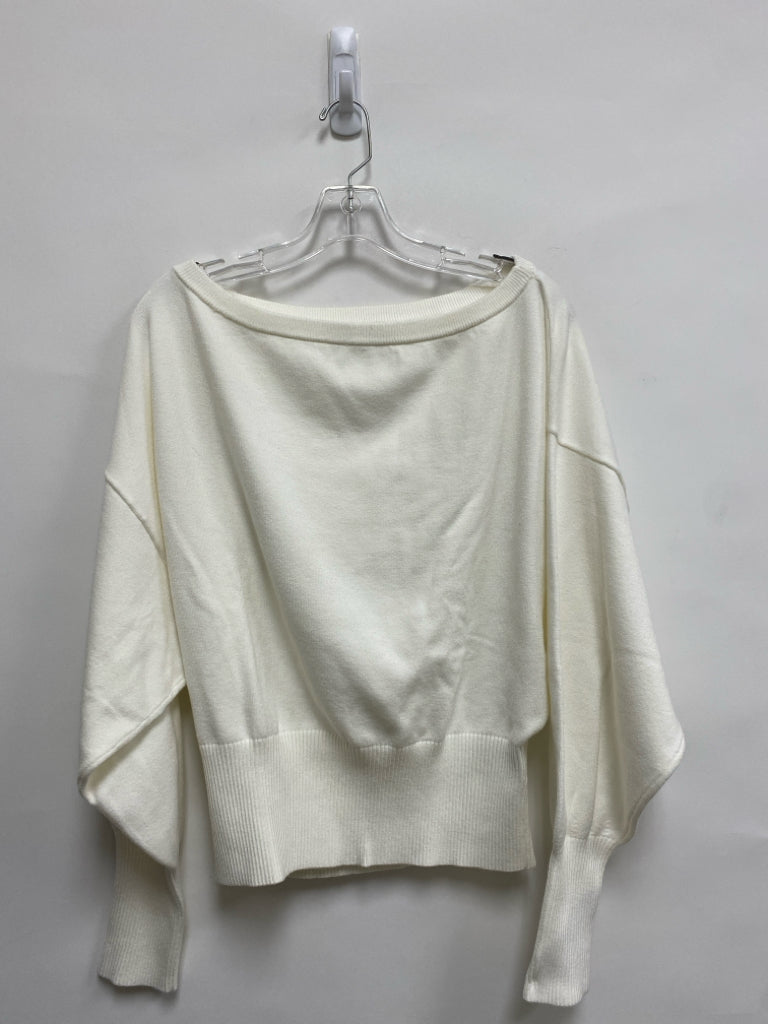Size L White Ladies Sweater