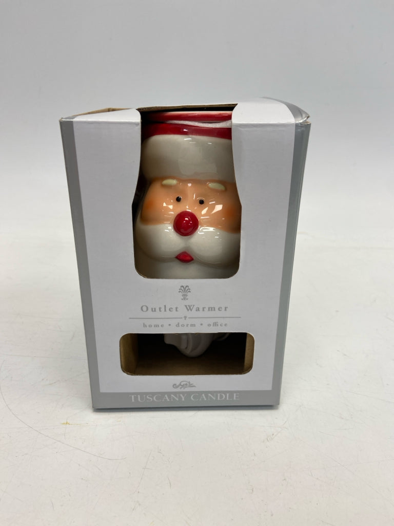 White Red/Green Santa Christmas