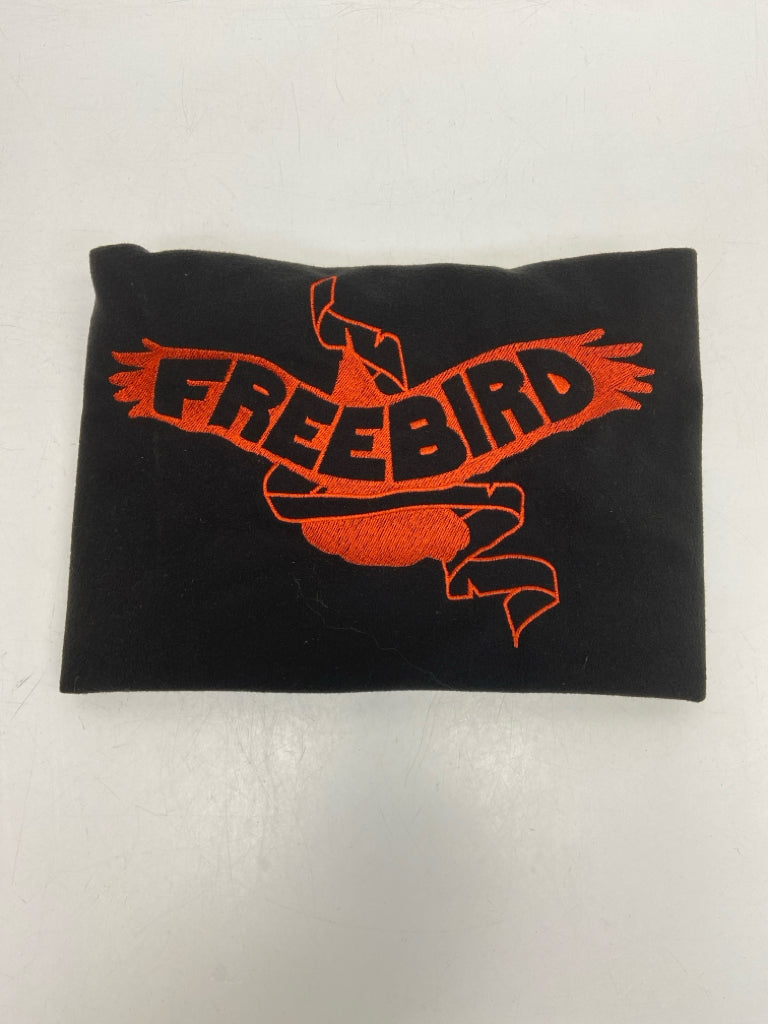 Freebird Black Dark Brown Embossed Handbag