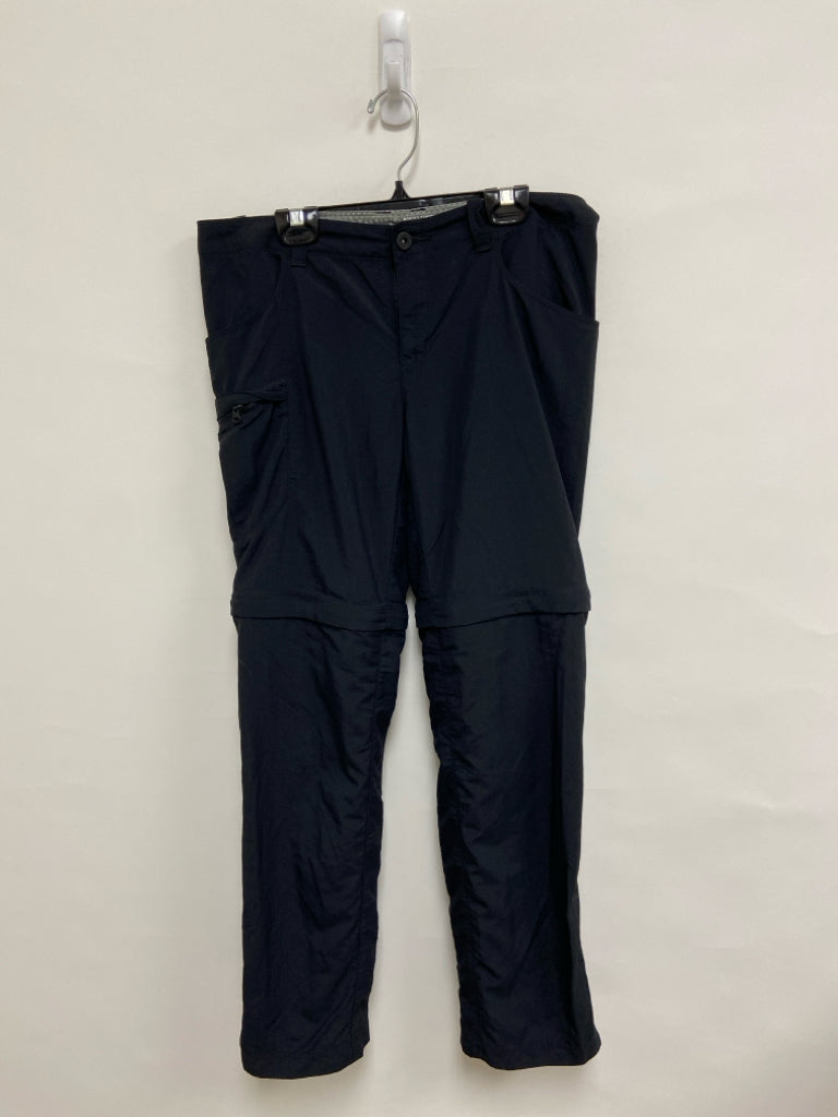 Mountain Hardwear Size 4 Black Zip Offs Ladies Pants
