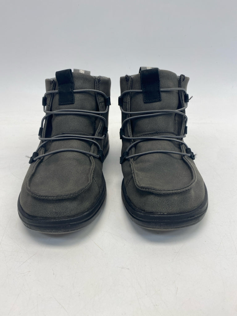 Hey Dude US Shoe Size 7 Dark Gray Black Boots