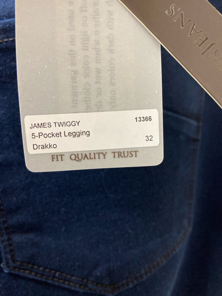 NWT JAMES JEANS Size 32 Dark Denim Ladies Jeans