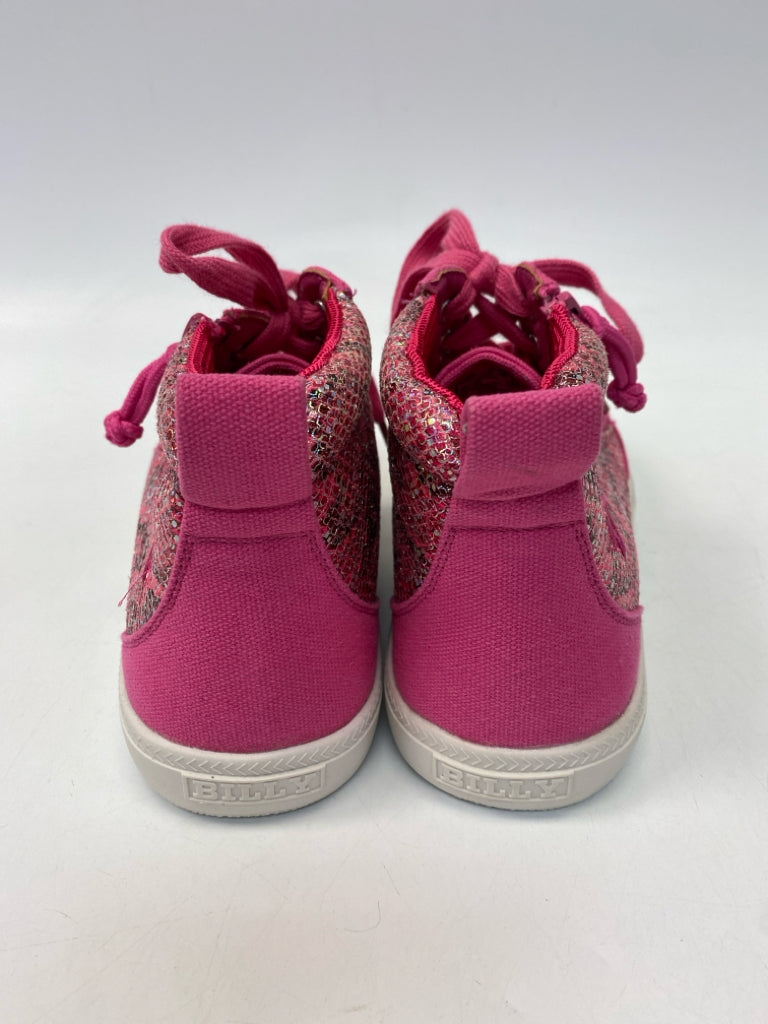 NWOT Billy SIZE 4 Fuchsia Snake Classic High Sneaker