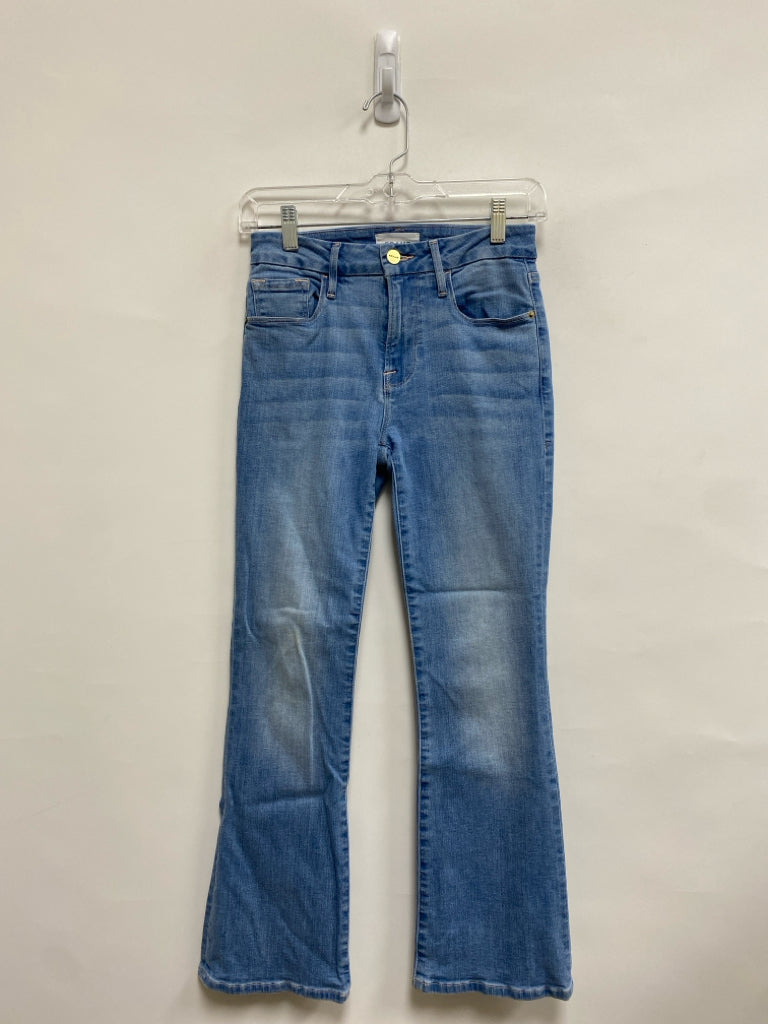 FRAME Size 25 Blue Denim Ladies Jeans