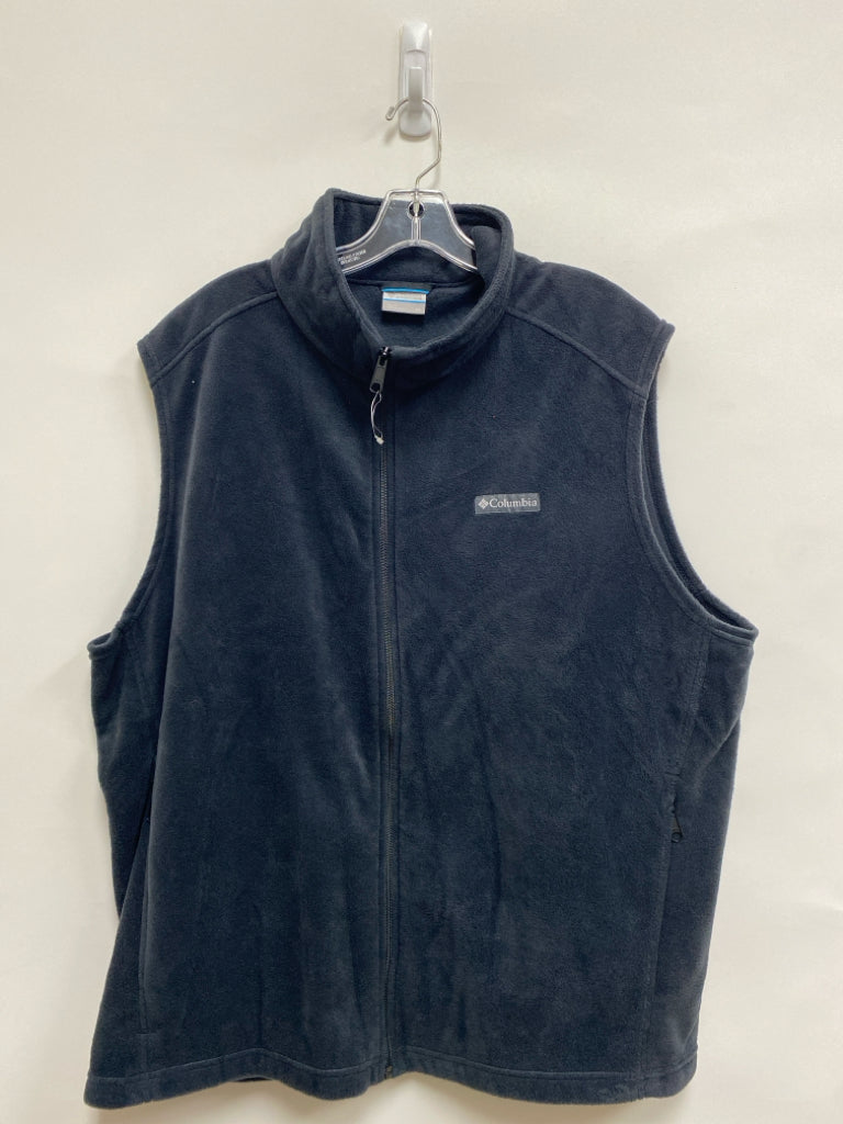 Columbia Size 3X Black Fleece Men&