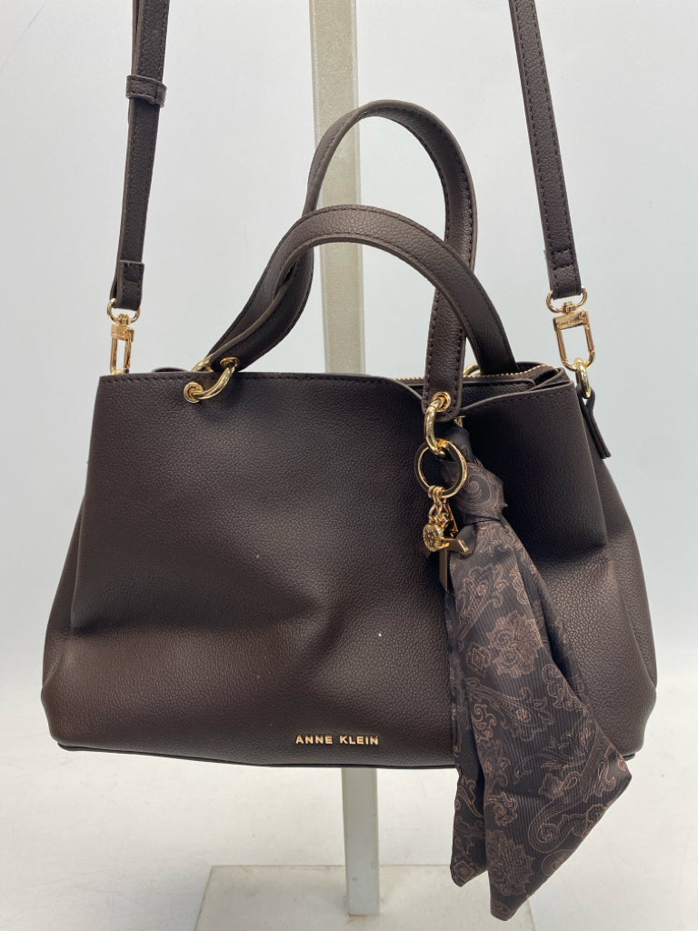 Anne Klein Dark Brown Handbag