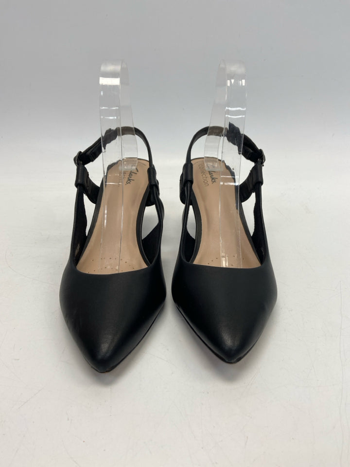 Clarks  Size 9 Black Heels