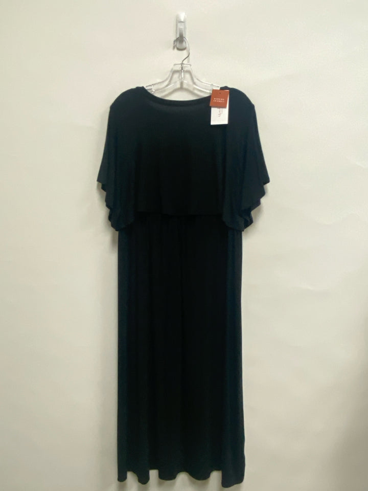 NWT isabel maternity Size L Black Maternity Dress