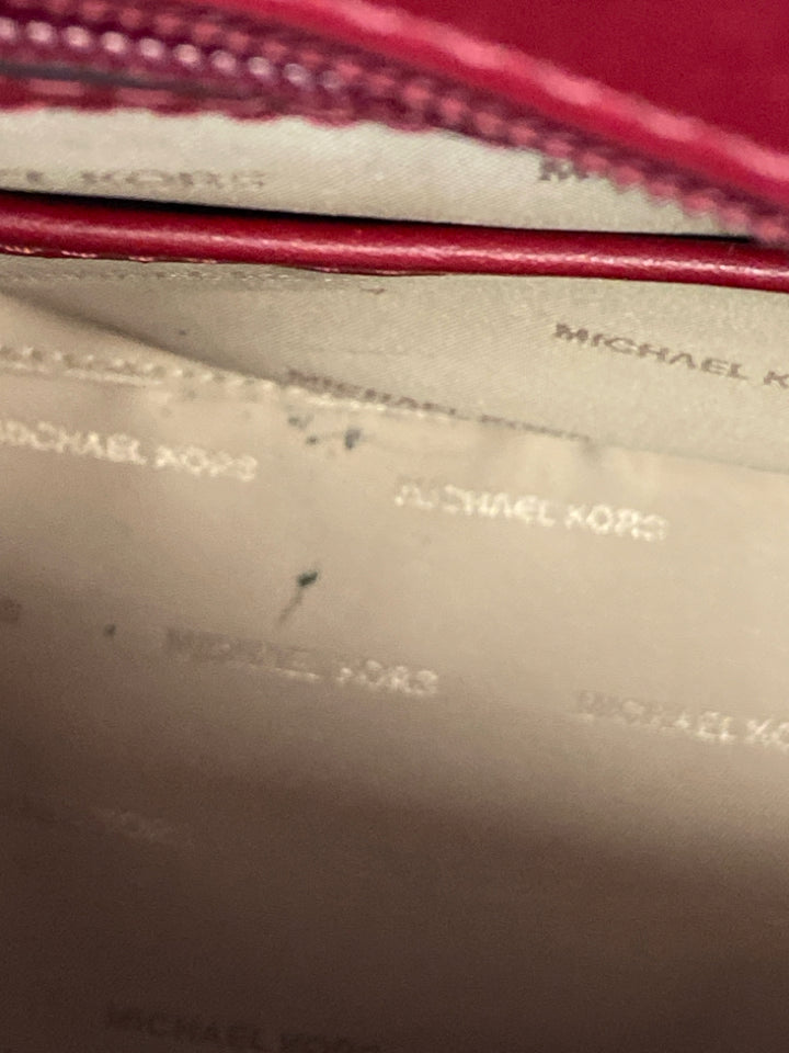 Michael Kors Dark Red Burgundy Handbag