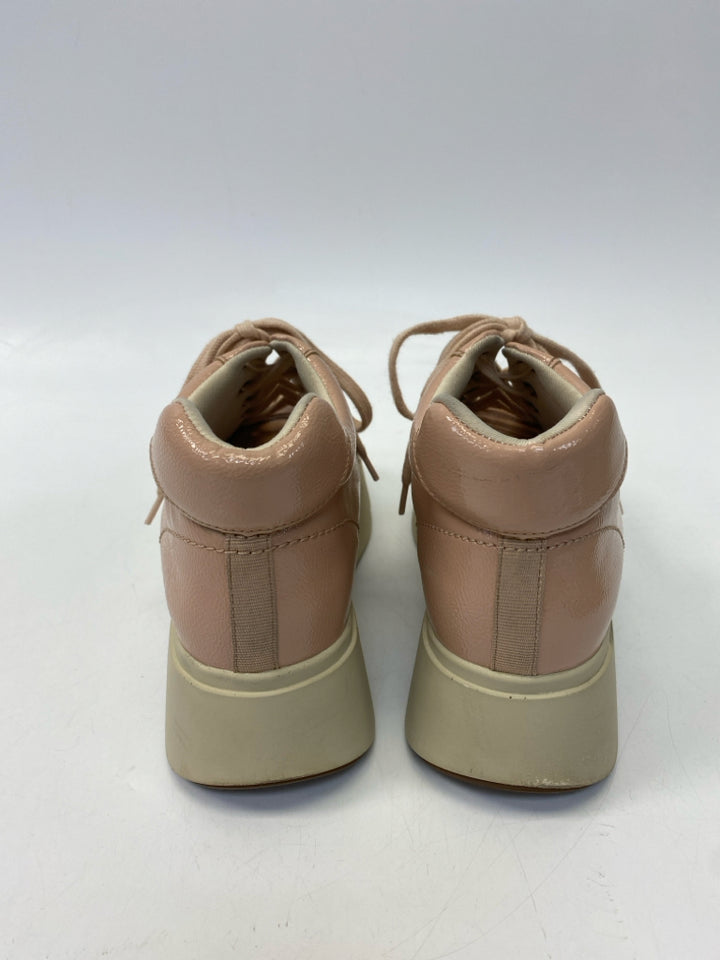 Size 8.5 Blush Lace-up Sneakers