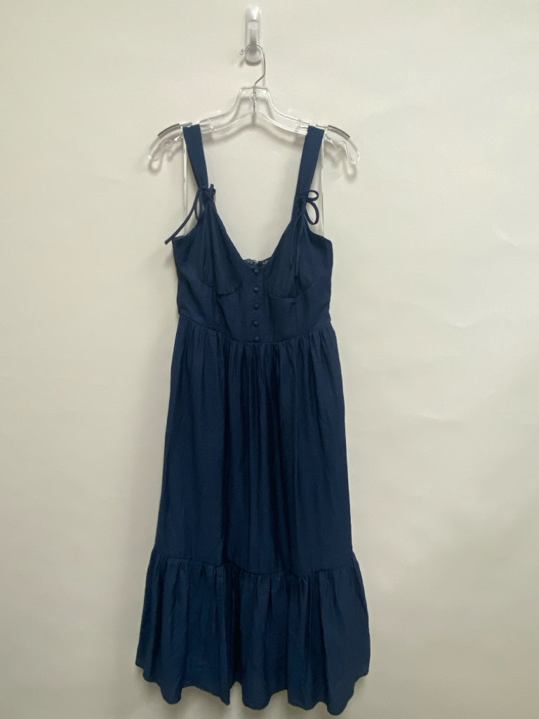 LuLus Size M Dark Blue Sleeveless Ladies Dress