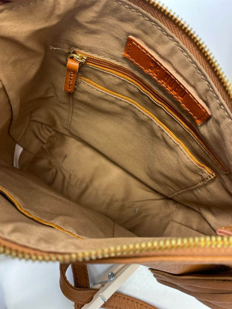 Hobo Brown Tassel(es) Leather Crossbody