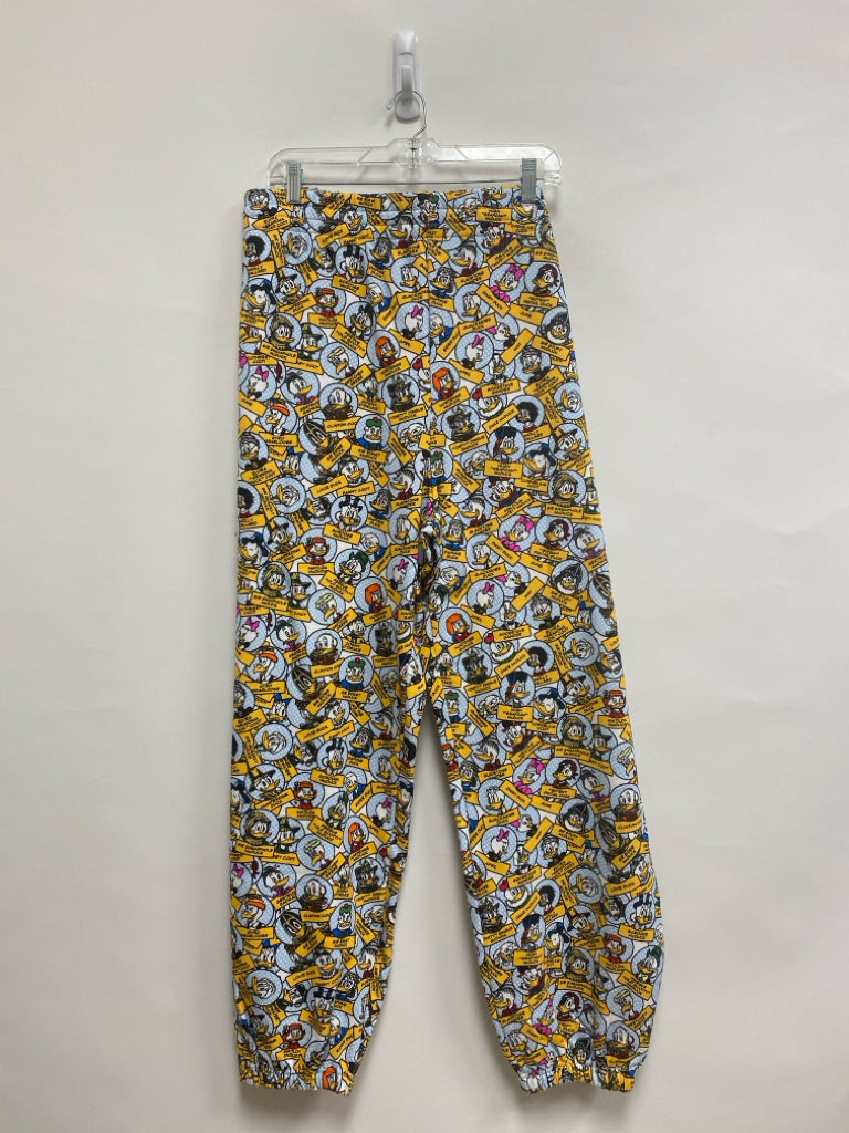 NWT Disney Size 2X Yellow/Blue Multi Color Ducks Plus Size Sweatpants