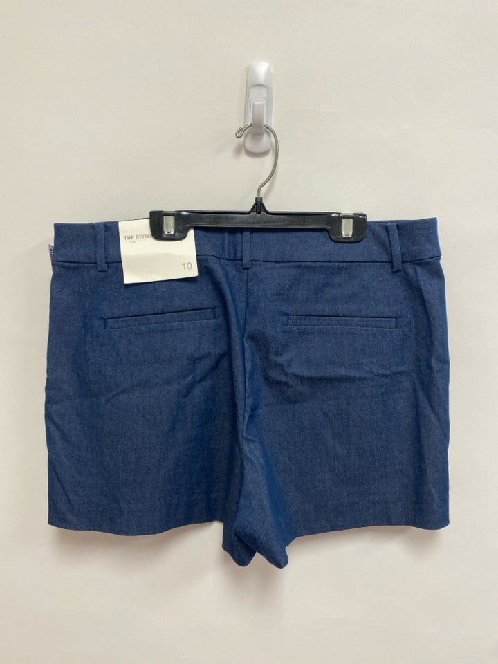 NWT LOFT Size 10 Dark Blue Ladies Shorts