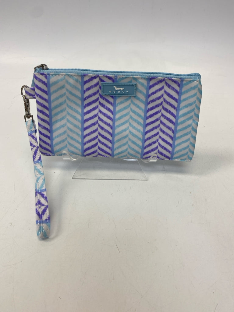 Scout Aqua Purple Wristlet