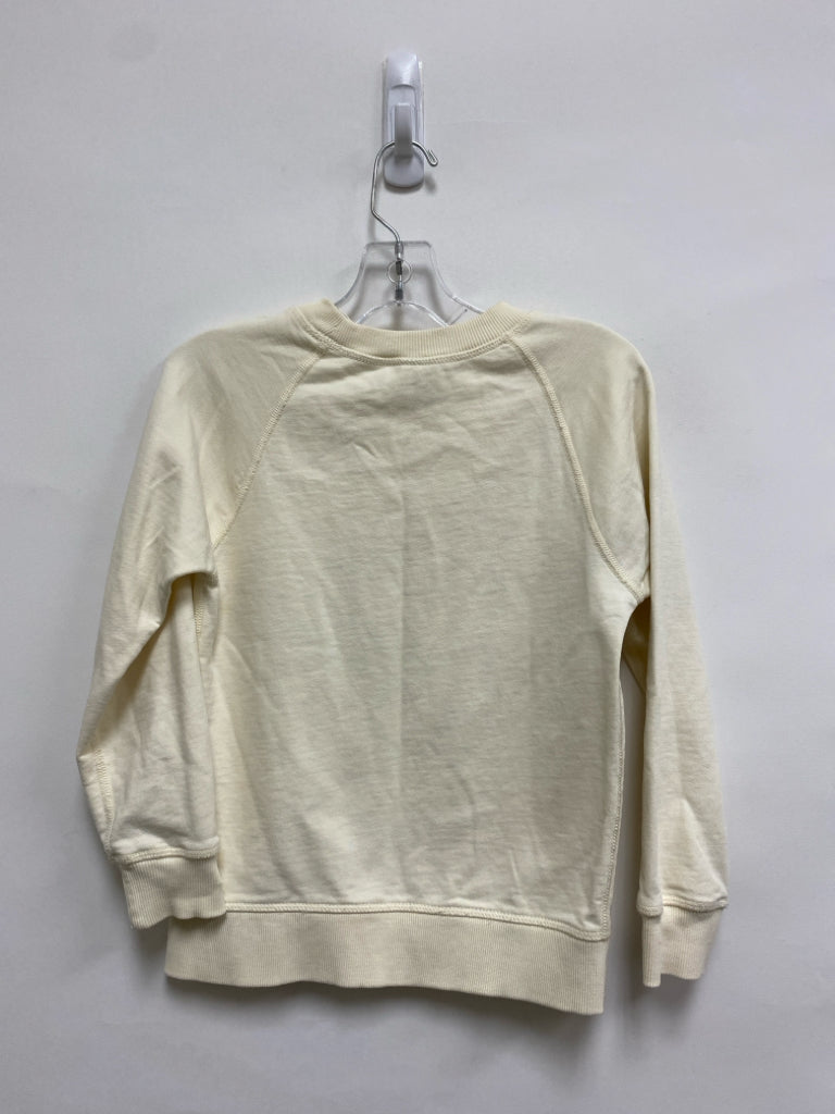 hanna Andersson SIZE 6/7 Cream Multi Color Words Girl&